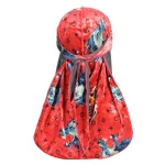 durag de veludo Louis Vuitton vermelho
