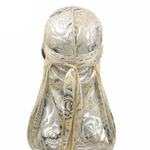durag flor prateada