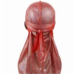 durag brilhante vermelho