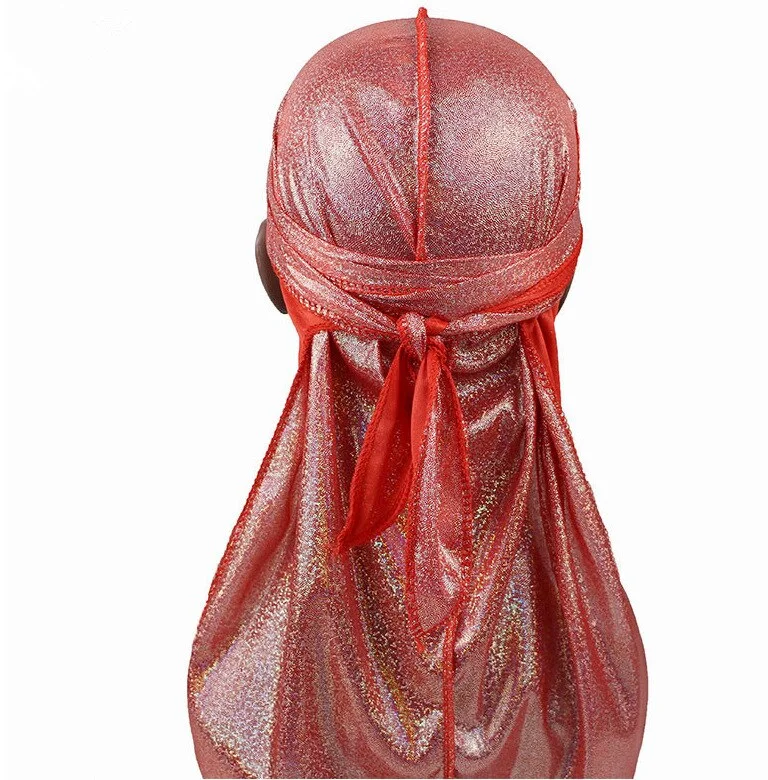 durag brilhante vermelho