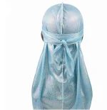 durag brilhante azul