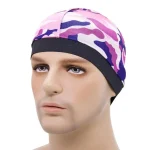boné de onda camuflado roxo