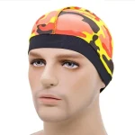 boné de onda camuflado laranja