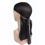 durag preto com borda cinza
