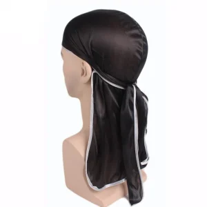 durag preto com borda cinza