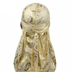 Durag dourado flor