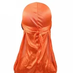 durag de cetim laranja