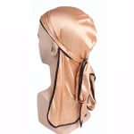 durag dourado com borda preta