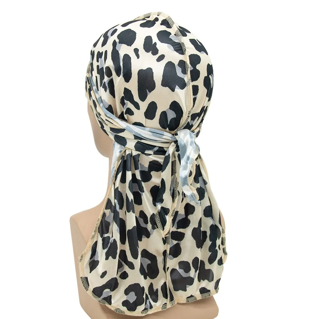Durag Leopardo Bege