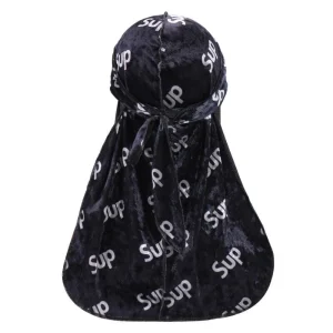 durag veludo Supreme preto