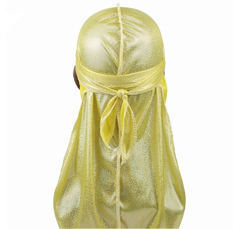 durag amarelo brilhante