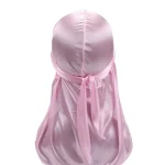 durag de cetim rosa