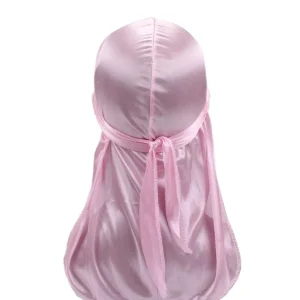 durag de cetim rosa