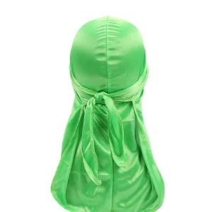durag de cetim verde claro