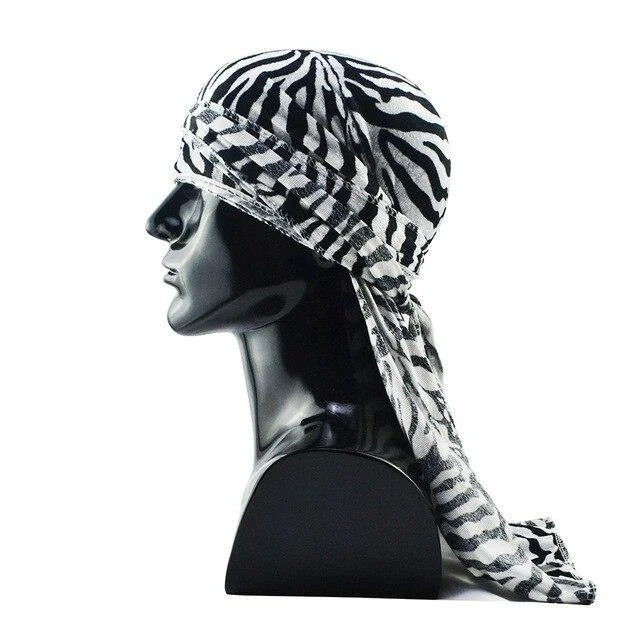 Durag Veludo Zebra