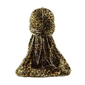 durag veludo guepardo