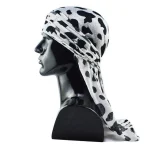 durag veludo padrão vaca