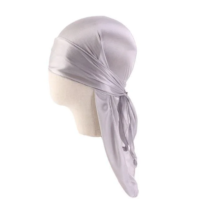durag homem seda cinza