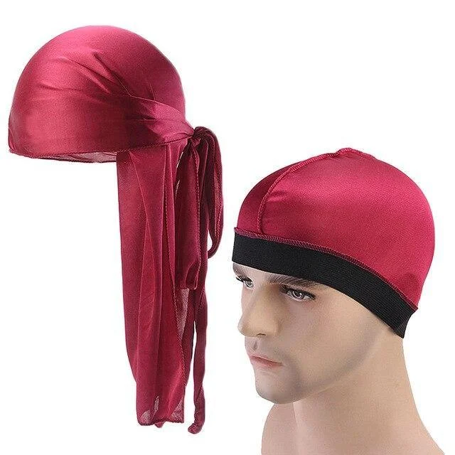 Durag Masculino Vermelho