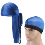durag masculino azul + touca de ondas