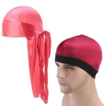 durag masculino rosa + touca de ondas