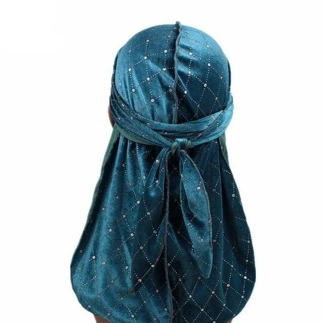 Durag de Veludo para Tranças