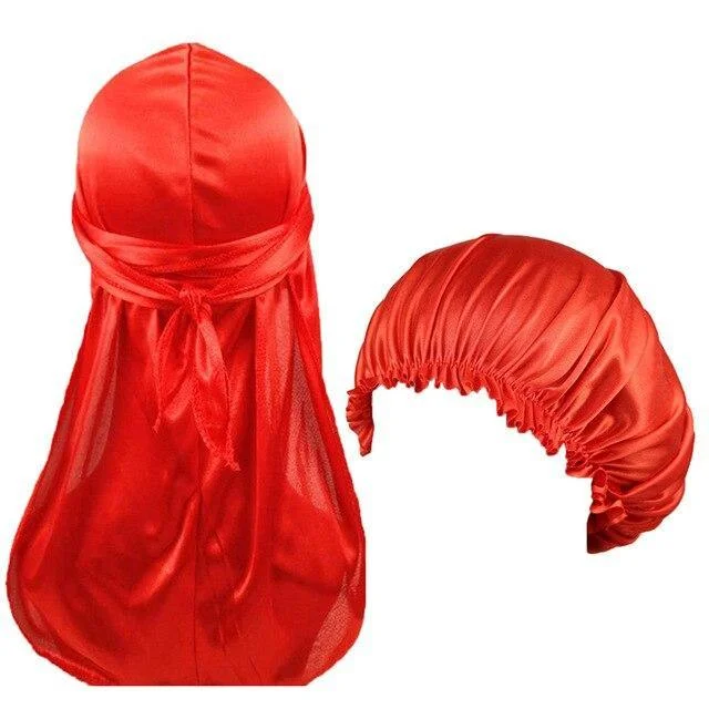 Durag Feminino Touca Vermelha