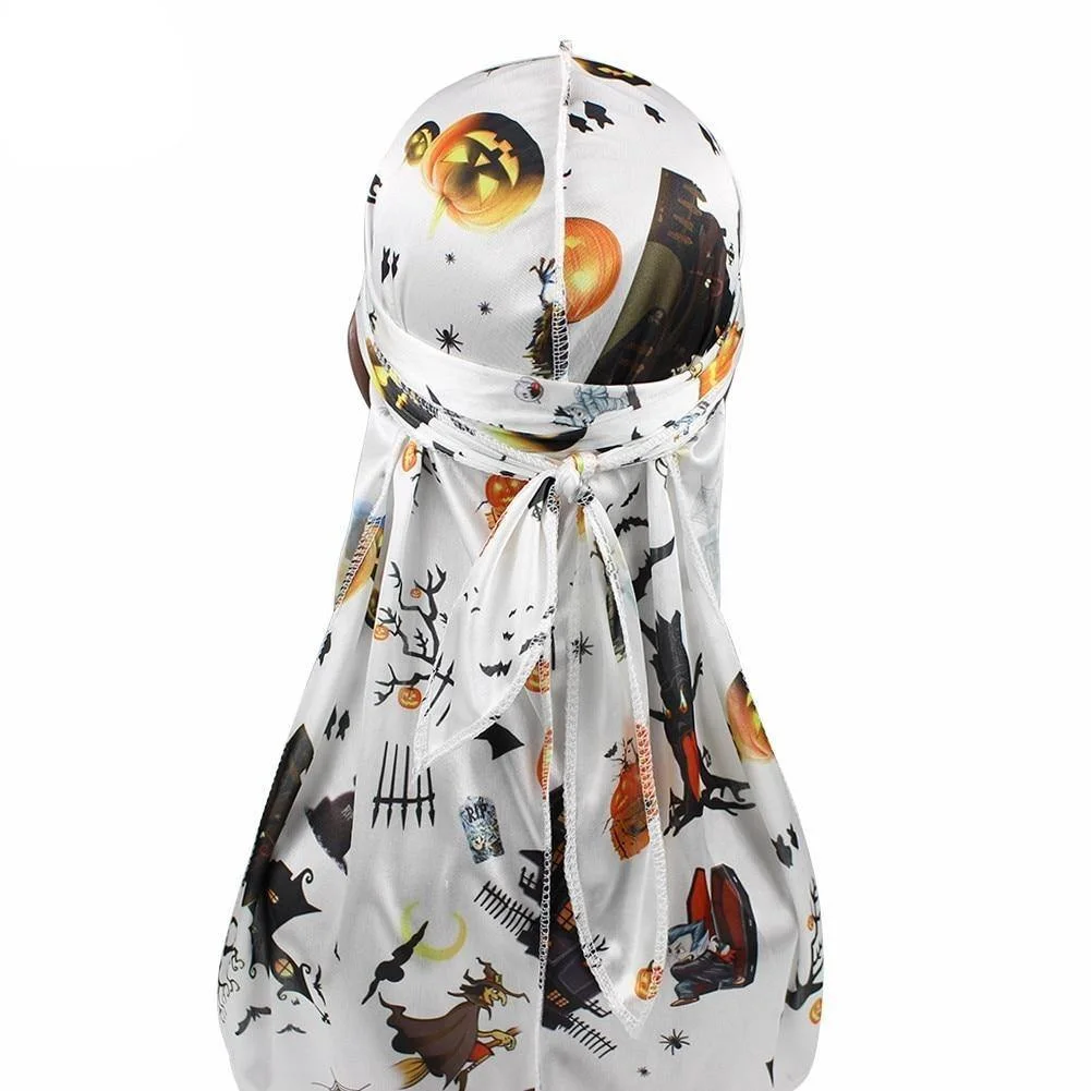 Durag Halloween Branco