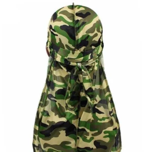 durag masculino camuflagem guerra