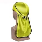durag amarelo acabamentos pretos