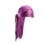 durag feminino tranças roxo