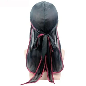 durag feminino rosa preto
