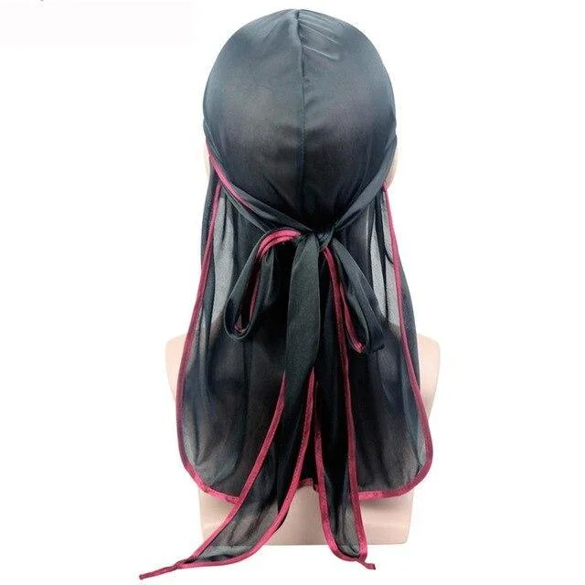 durag feminino rosa preto