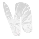 durag feminino satin branco