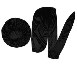 durag feminino touca preta