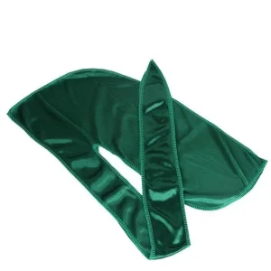durag feminino de cetim verde