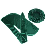 durag verde com touca