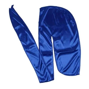 durag feminino cetim azul