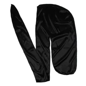 durag feminino satin preto