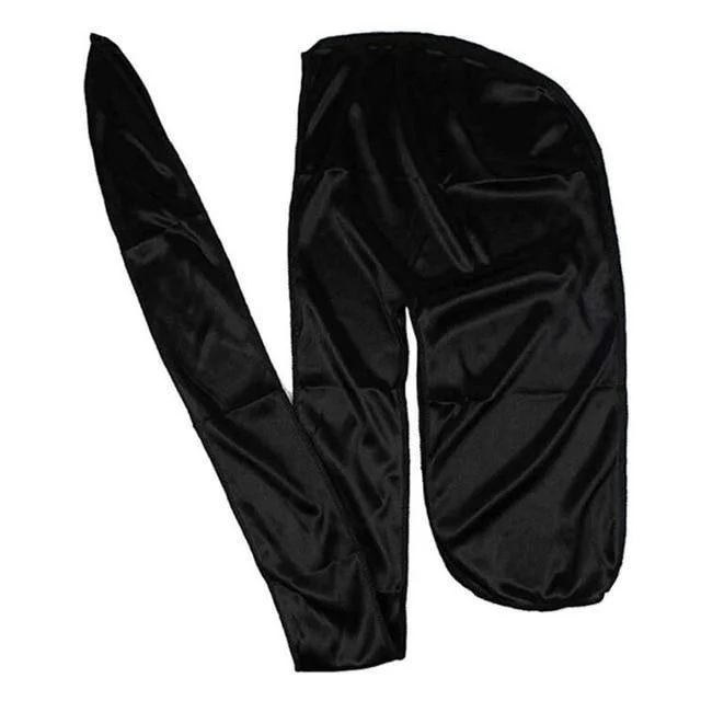 Durag Feminino Satin Preto
