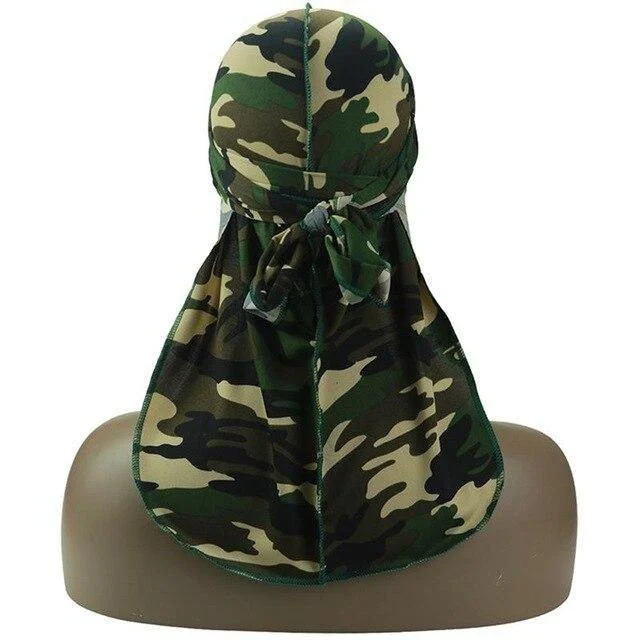 durag masculino camuflagem potência