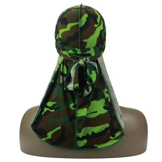 durag feminino camuflagem mulher forte