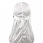 durag de seda branco