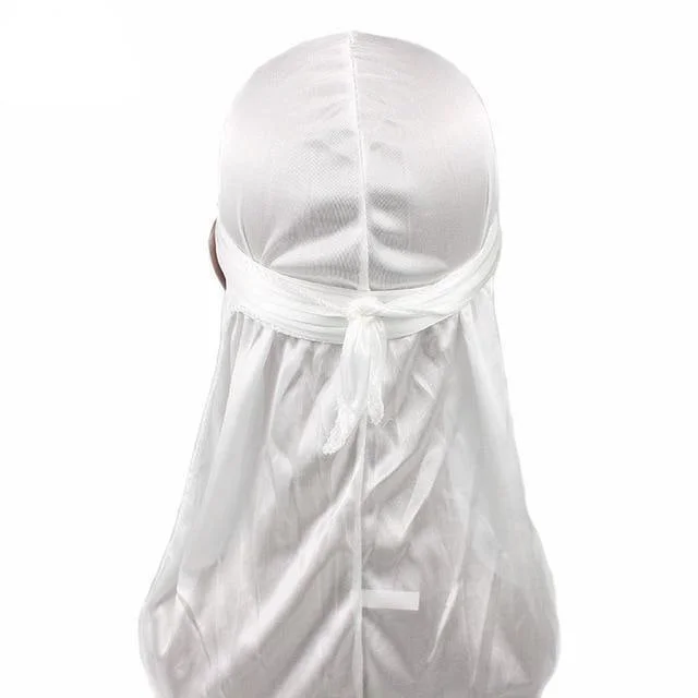 Durag de Seda Branco