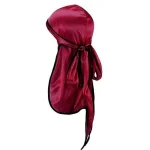durag masculino vermelho e preto