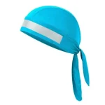 durag de poliéster azul claro