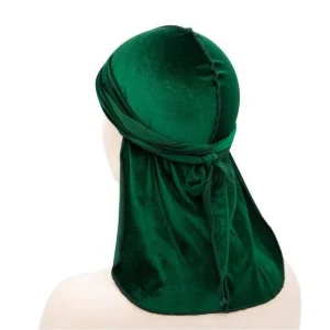 durag de veludo verde
