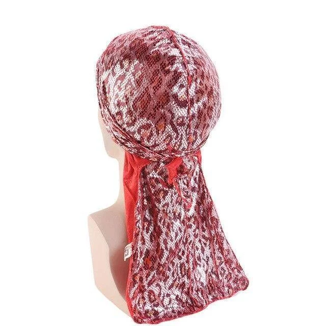 durag estampas felinas rosa