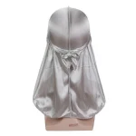 durag masculino satin cinza