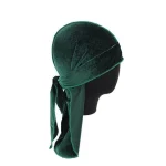 durag veludo verde escuro